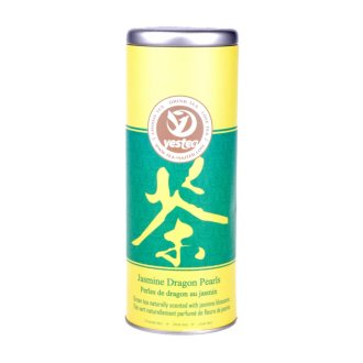 Jasmine Dragon Pearl Green Tea (strong flavor) in Tin