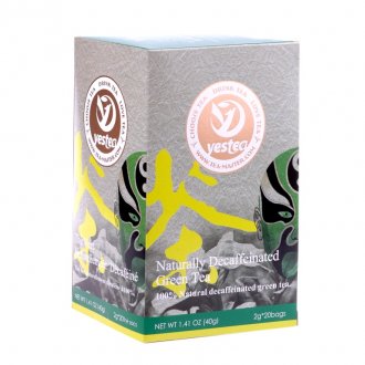 Naturally Decaffeinated Green Tea in Box